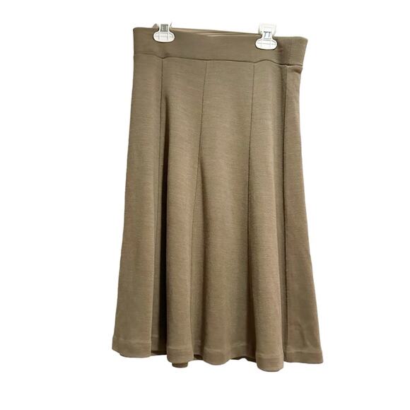 Banana Republic wool Blend Tan Taupe Brown Skirt NWT 412566-02  Size 2 Academia - Picture 2 of 10